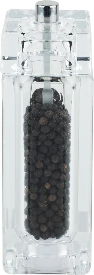 Gmill Vierkante Zout- en Pepermolen Acryl 14 5 cm
