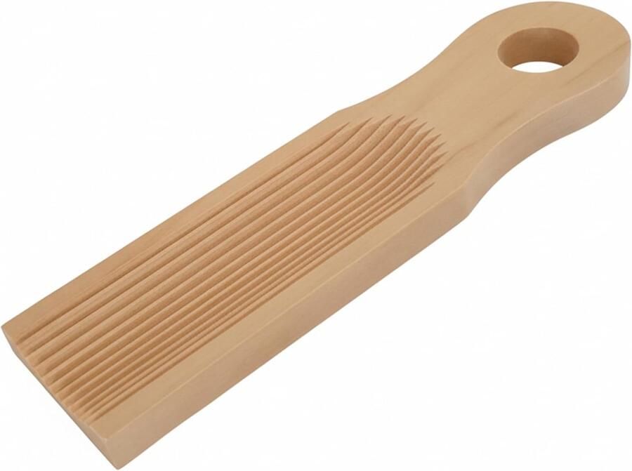 Gnocchi Plank Cavatelli Maker Zelf Pasta Maken Gebogen Design 165 cm Kaki