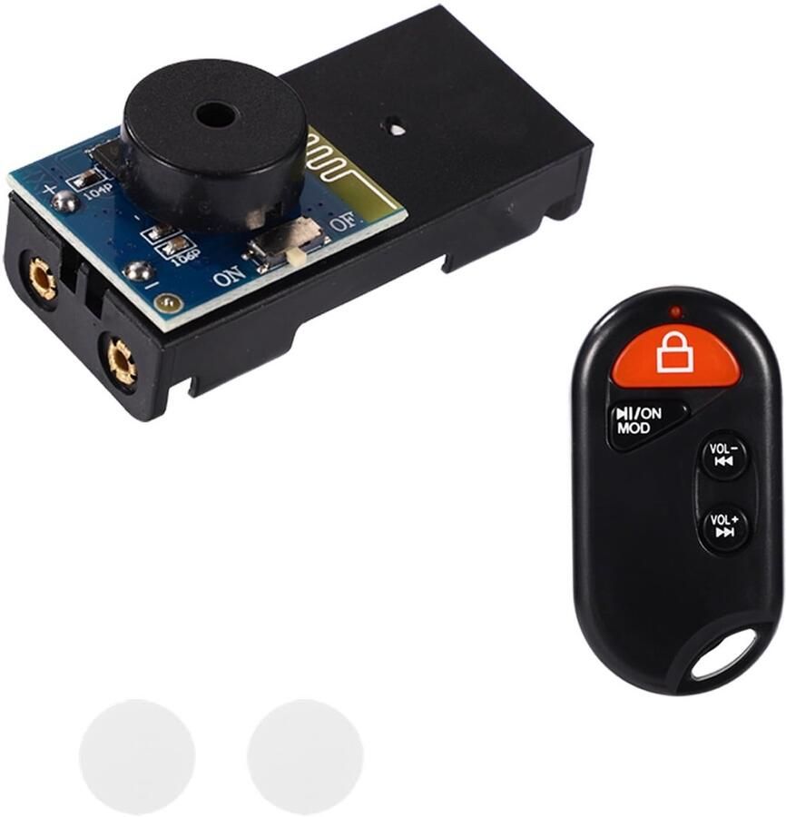 Golden crown Geluid Maker Grappige Prank Gadget Met Afstandsbediening Voor Thuis en Kantoor Geluidseffecten Geschikt voor Auto Zwart