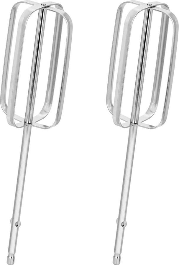 Allecto Hand Mixer Beaters 2 Stuks RVS Vervangende Onderdeel Perfect voor Handmixers Duurzaam en Sterk Geschikt voor Bakken Ideaal voor
