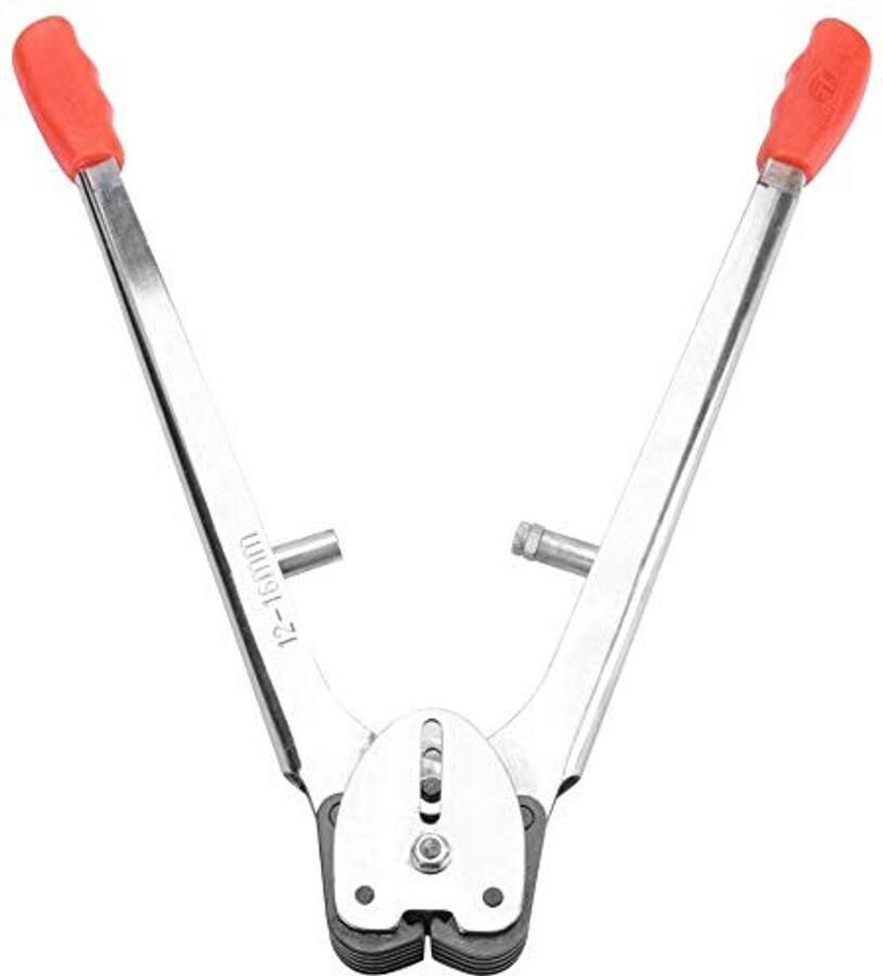 Golden crown Omsnoeringsspanner tang Zware stalen omsnoeringsmachine Handmatig gebruik Rood Verpakking sealer Geschikt voor verpak