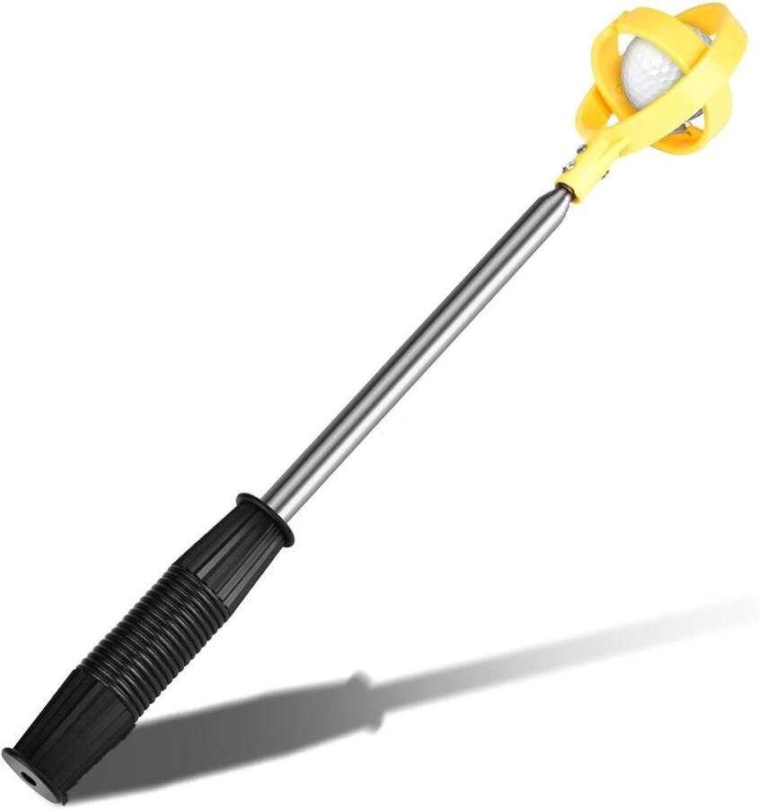 Golfbal-retriever roestvrij staal telescopische golfbalpicker golf-pickupschep voor putter golf accessoires geschenken voor golfers 39-215 cm