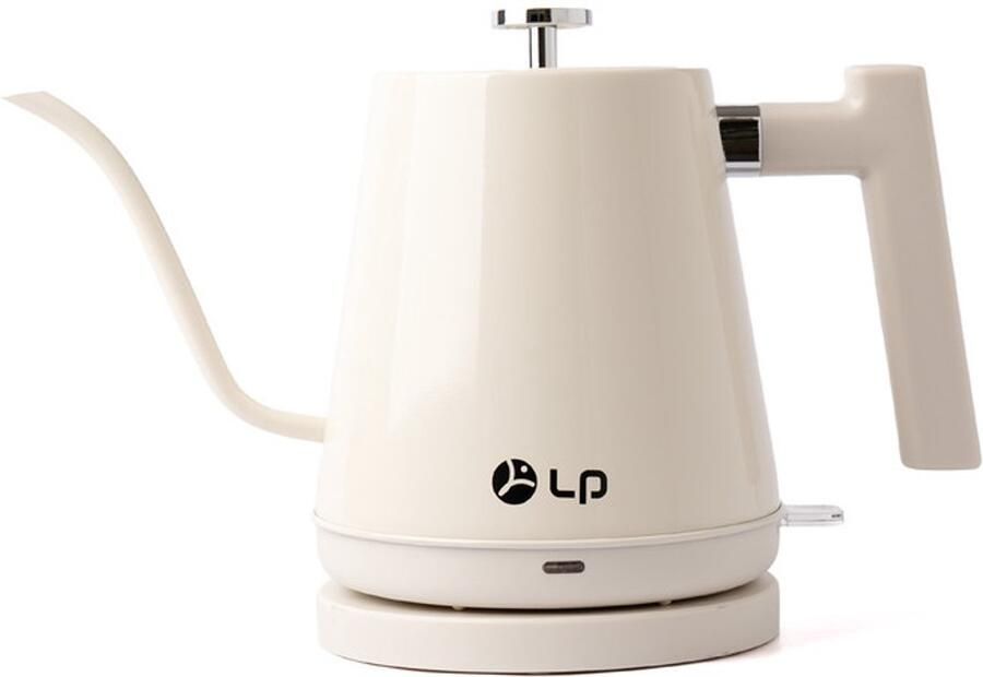 Gooseneck Electric Kettle 0 8 liter 304 roestvrij staal Automatische uitschakeling Wit