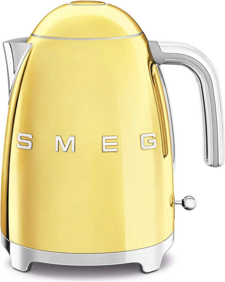 Gouden 1 7L waterkoker met 2400W vermogen en roestvrijstalen design