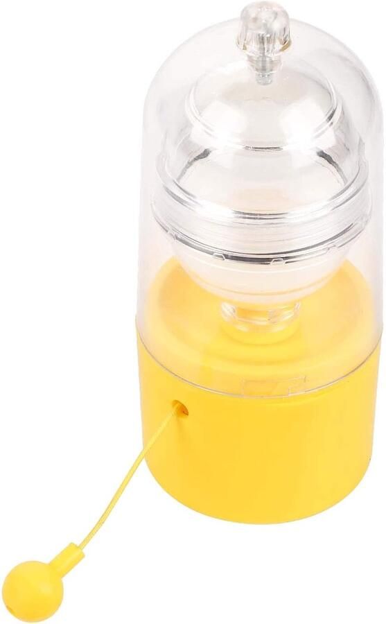 Gouden Ei Maker Ei Scrambler Shaker Gezond Ontbijt Maken Hand Aangedreven Mixer 160x70mm Transparant