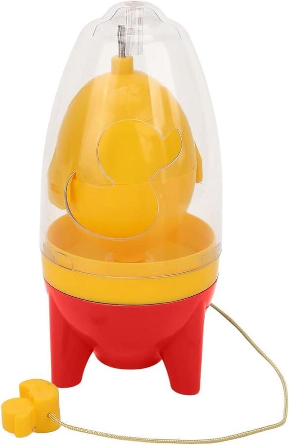 Gouden Ei Maker Eier Shaker Garde Gekookte Eieren Maken Handmatige Trekker 16 x 7.5 cm Rood