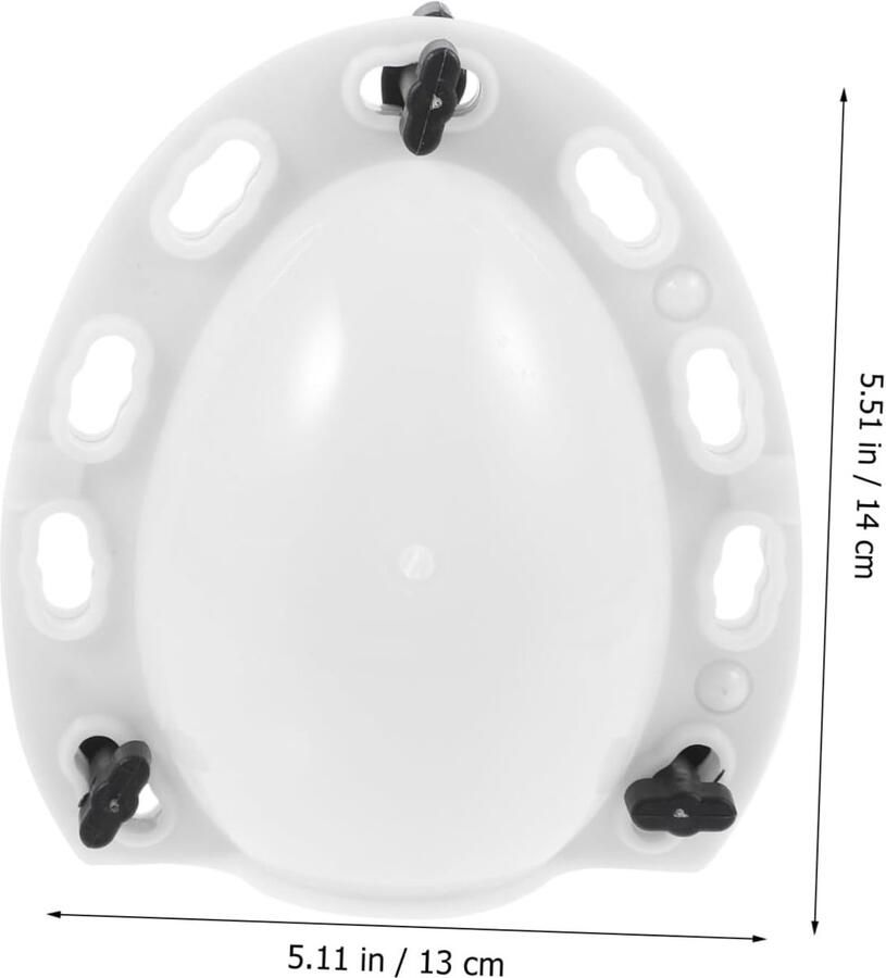Gouden Ei Vormen Ei Mallen DIY Loterij Eieren Herbruikbaar Plastic 14 x 13 x 16 cm