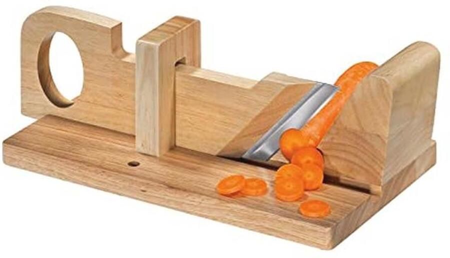 Gourmet Charcuterie Snijmachine van Hout Beige