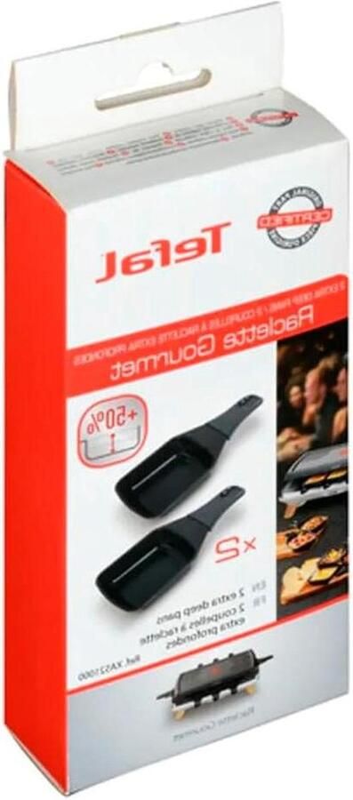 Gourmet Raclette Set Raclette Apparaat Gezellig Eten Keramische Kommetjes 2 Delig Zwart