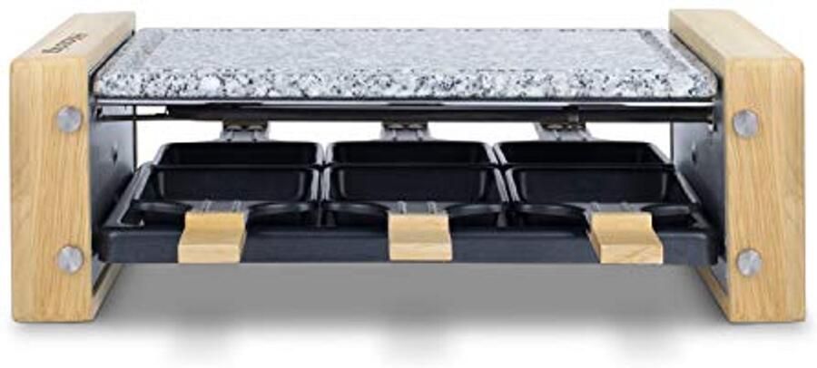 Gourmetstel – Gourmetset – Grill en Bakplaat gourmet apparaat