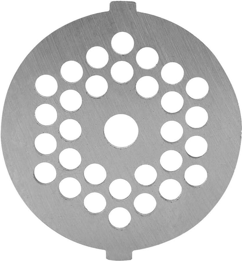 Grade Legering Gehaktmolen Crusher Vleesmolenplaat Schijfmes 5 7mm Gat voor thuiskeuken(5mm Hole)