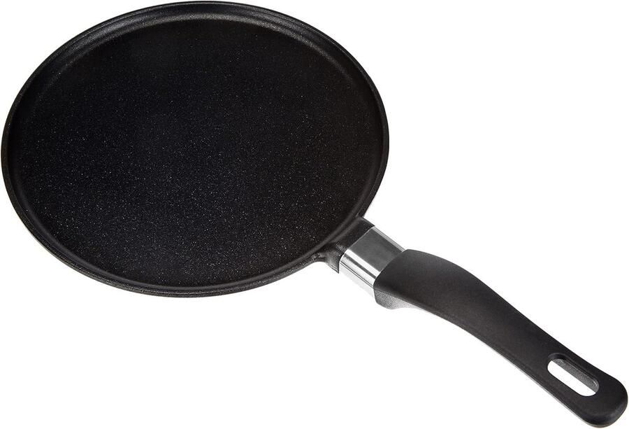 Granchef crêpepan antiaanbaklaag met handvat aluminium zwart 20 cm