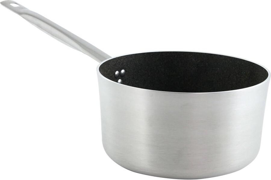 Granieten stoofpan 24 cm met antiaanbaklaag