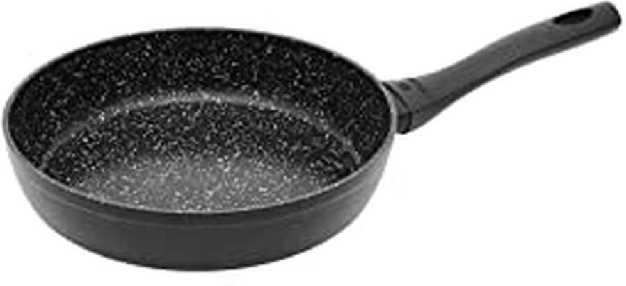 Granitex Keramische Koekenpan 20 cm Zwart Geschikt voor Inductie Gas en Elektrische Fornuizen