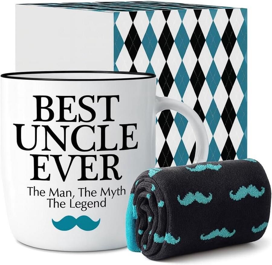 Grappige Koffiemok voor Oom Leuk Verjaardags- of Kerstcadeau