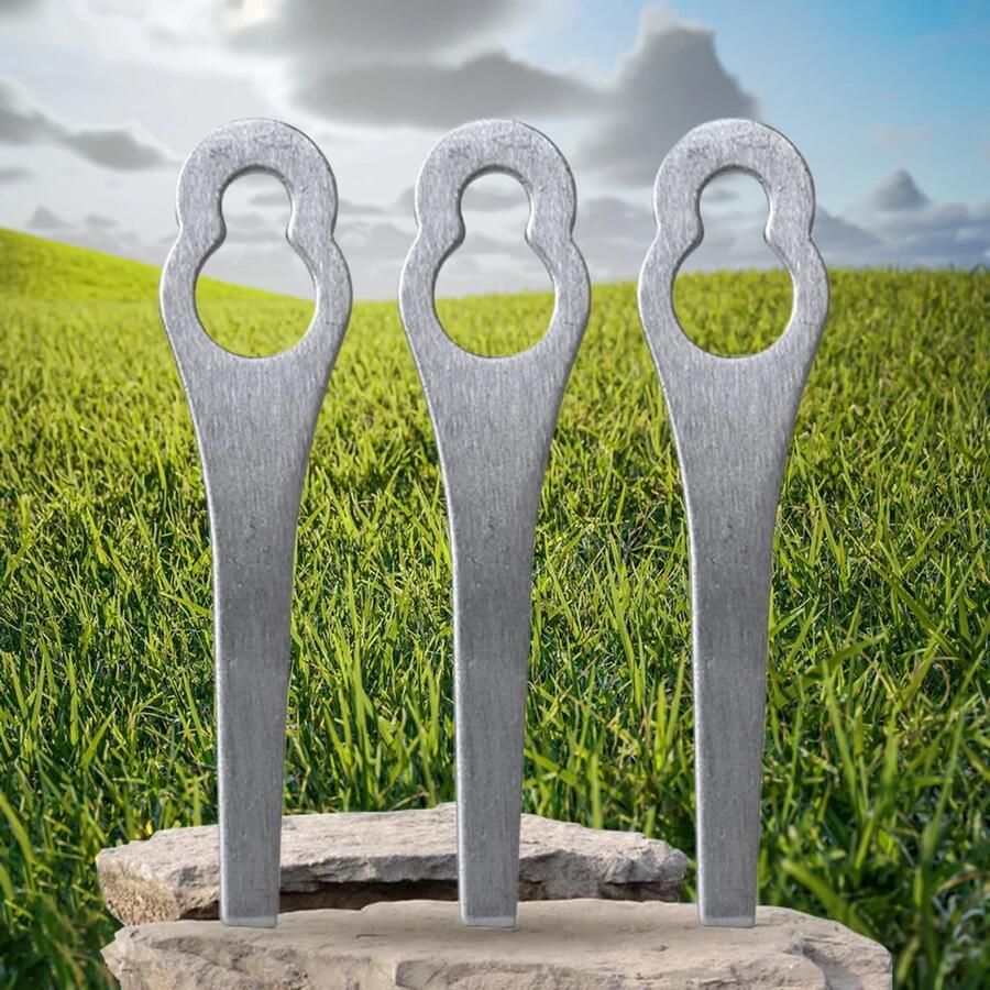 Grastrimmer Messen Metalen 15PCS Grasmaaier Onderdeel Vervanging - Foto 2
