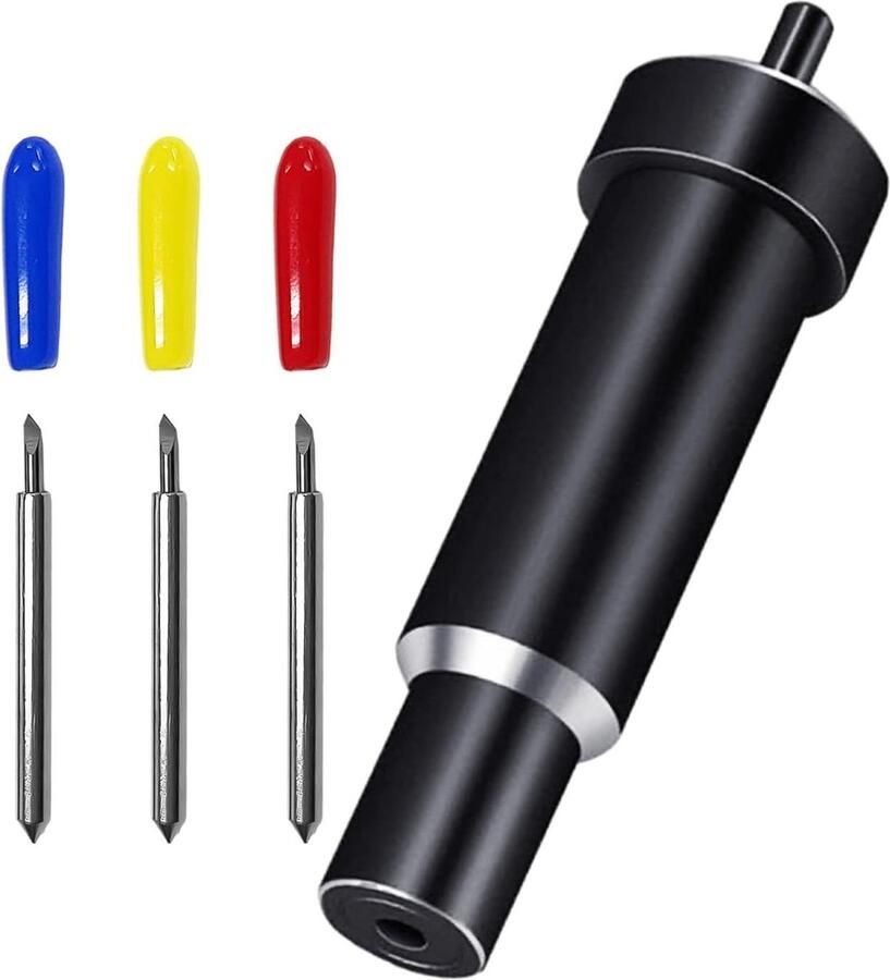 Graveermeshouder met precisiegraveergereedschap en vervangingsmessen Diepgravure en leren snijmachine