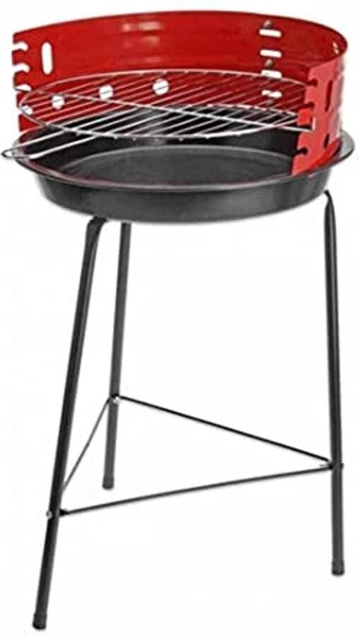 Grill 33 cm Drievoet Plaatgrill voor Houtskool