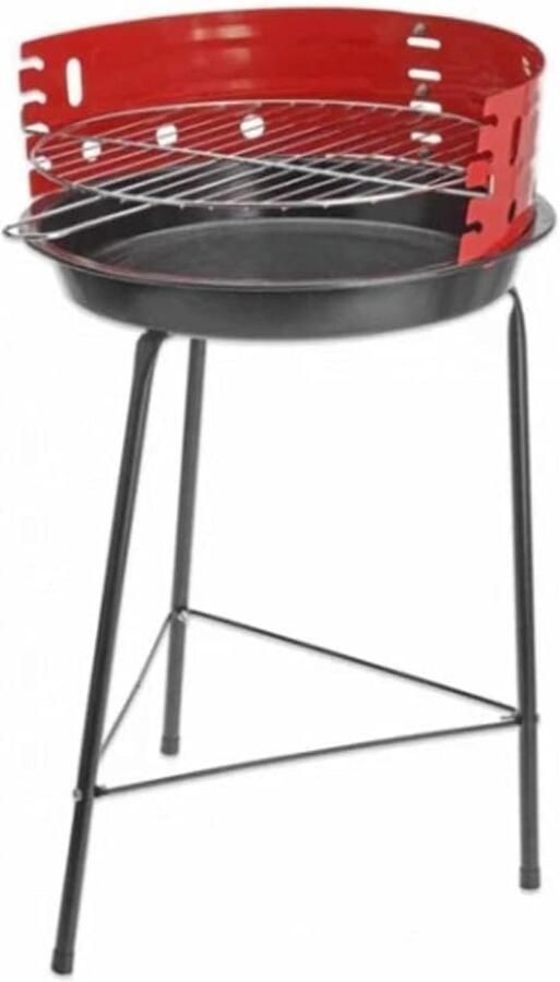 Grill 33 cm Drievoet Plaatgrill voor Houtskool