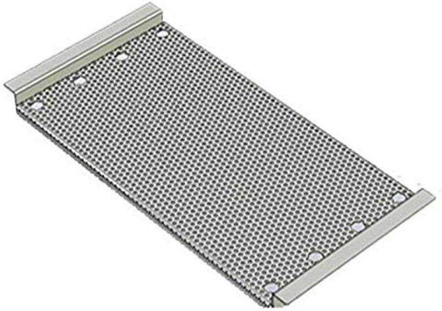 Grill Anti Flare Hitteplaat Beschermer Barbecue Onderhoud Roestvrij Staal 295 cm Zilver
