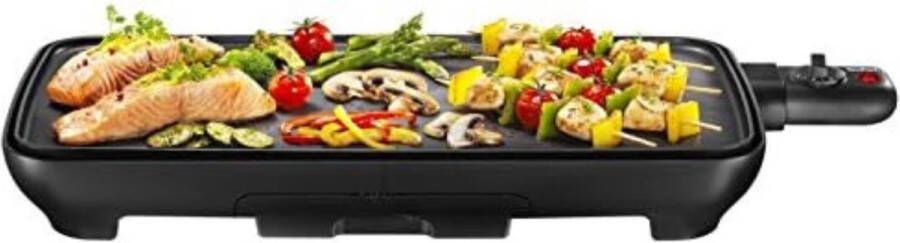 Grill Apparaat Uitneembare Platen Contactgrill met Uitneembare Platen Grill Plaat 50.5 x 26 cm (W x D)