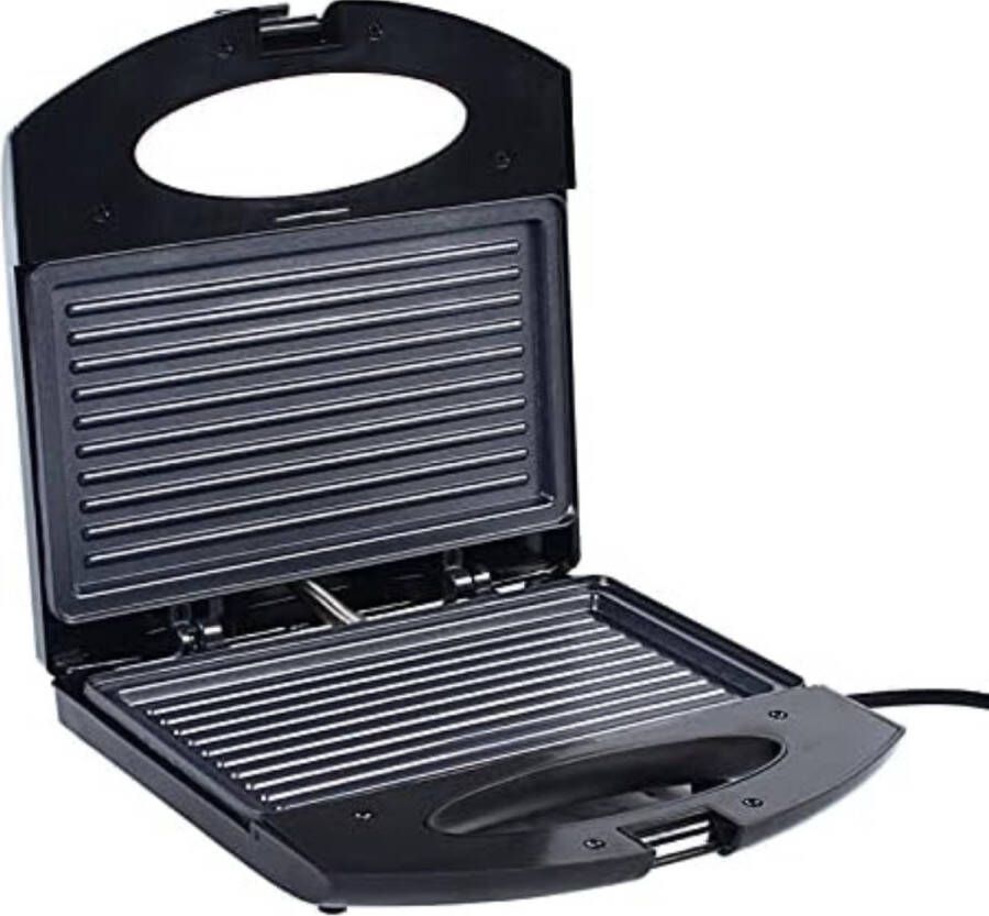 Grill Apparaat Uitneembare Platen Contactgrill met Uitneembare Platen Grill Plaat Tosti Ijzer met Uitneembare Platen 750w