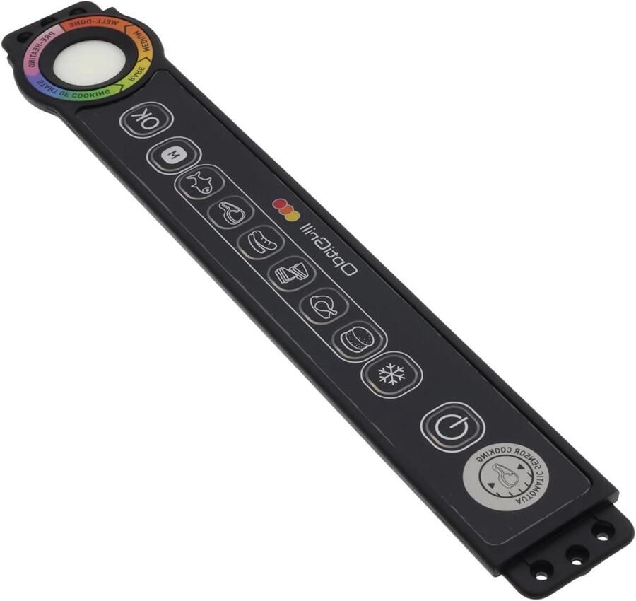 Grill Bedieningspaneel Reserveonderdeel Knop Apparaat Reparatie Origineel Onderdeel 30 x 6 x 4 cm Zwart