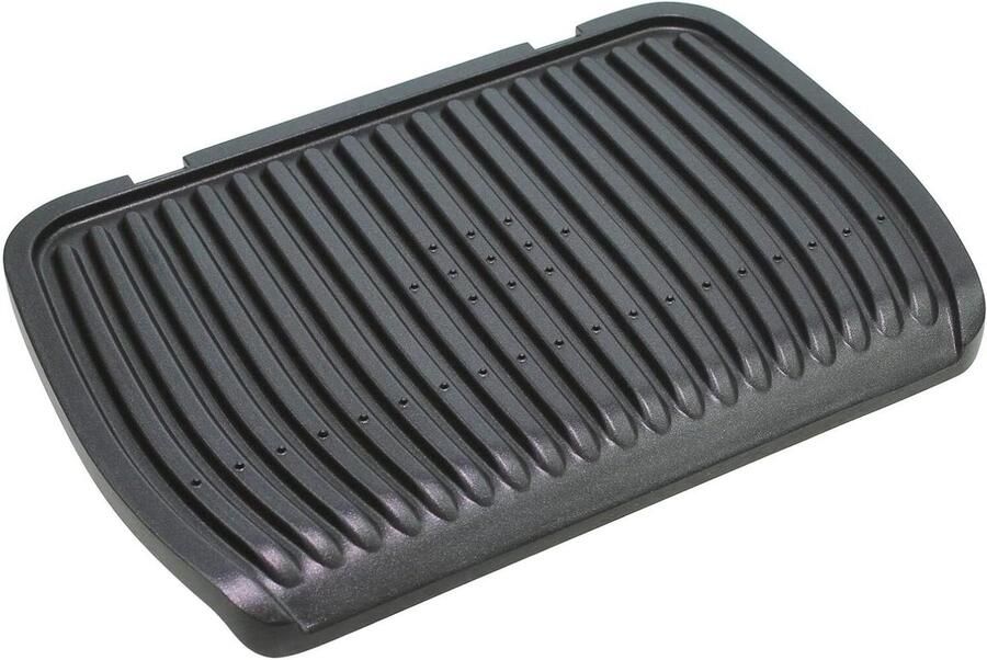 Grill Bodemplaat Reserveplaat Grill Contact Grillen Anti-aanbaklaag Rechthoekig Zwart