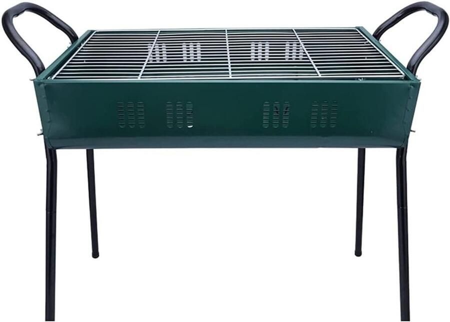 Grill Camping Grill RVS draagbare houtskool grill outdoor camping grill grote reisgrill voor camping picknick grill outdoor
