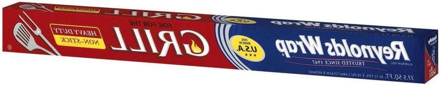 Grill Folie Barbecue Wrap Lekker Grillen Anti-aanbaklaag 762 m Zilver