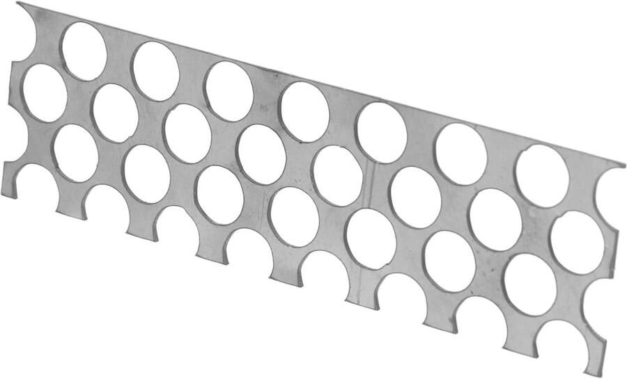 Grill Gaasscherm Barbecue Accessoire Barbecue Schoonhouden Roestvrij Staal 12 x 3 cm Zilverkleurig