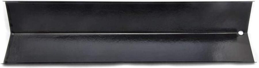 Grill Hitteplaat Reserveonderdeel Barbecue Onderhoud Porselein Staal 39x10 cm Zwart