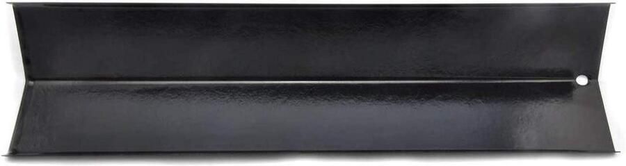 Grill Hitteplaat Reserveonderdeel BBQ Barbecue Onderhoud Gelijkmatige Vlam 39x10 cm Zwart