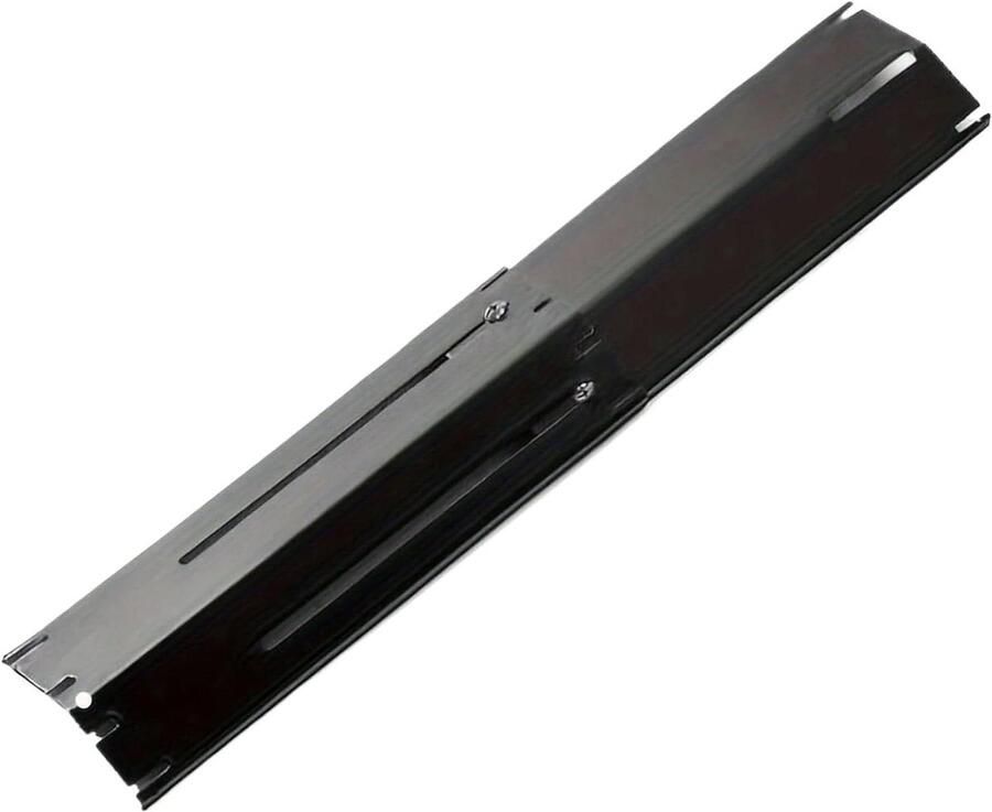 Grill Warmteplaten Vlamverdeler Grillplaat Barbecue Onderhoud Oliebestendig Ontwerp 30 x 15 cm Zilver