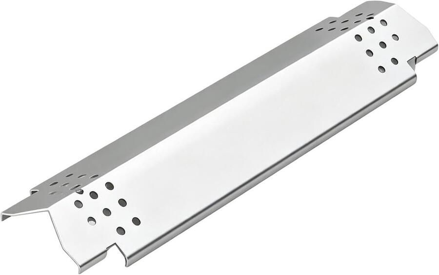 Grill Hitteplaten BBQ Onderdelen Gelijkmatige Warmte Roestvrij Staal 37 cm Zilver