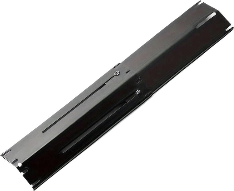 Grill Hitteschild Vlamverdeler Grillplaat Barbecueën Buiten Roestvrijstalen Constructie 30x15x15 cm Zilver