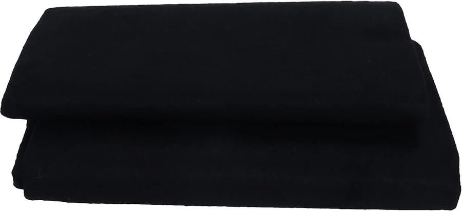Grill Mat BBQ Beschermer Buiten Koken Hittebestendig 127x91 cm Zwart