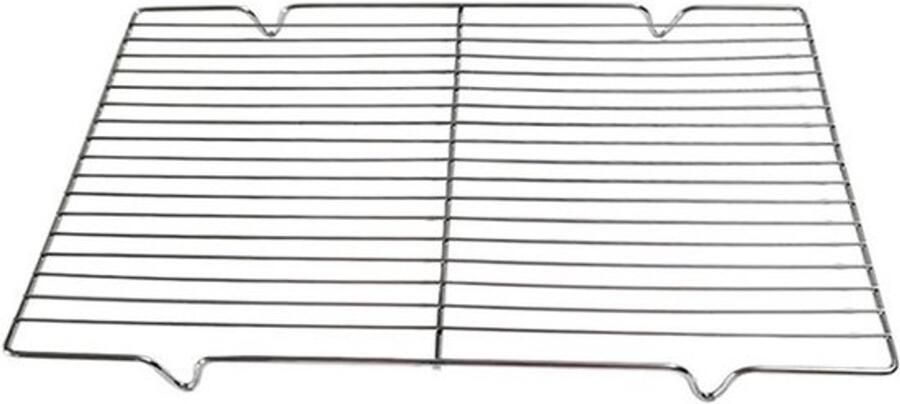 Grill Mat BBQ Net Buiten Koken Gelijkmatige Warmte 30 x 20.5 cm Zilver