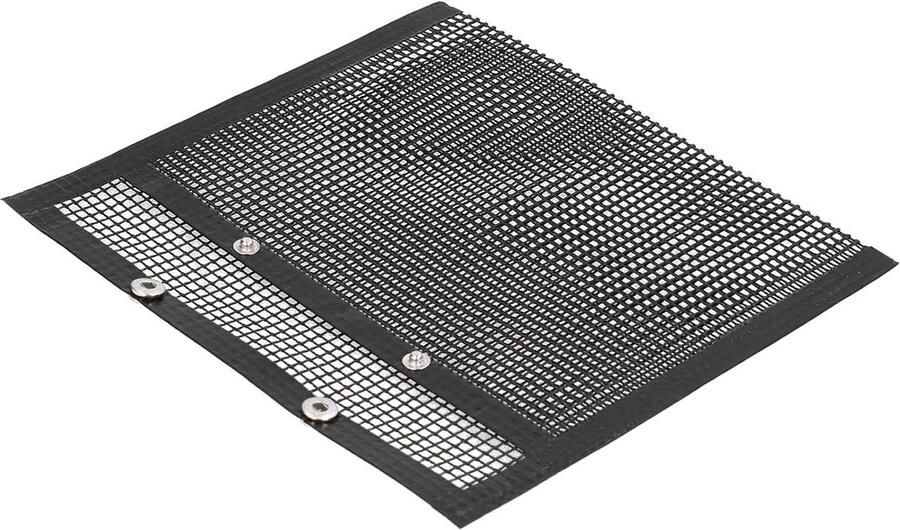 Grill Mesh Bag Kookzakken Buiten Koken Niet-aanbak Materiaal 46g tot 75g Zwart