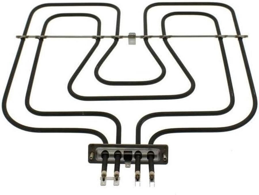 Grill Oven Element Oven Verwarmingselement Oven Reparatie Gelijkmatige Warmte 25 x 25 x 3 cm Metaal