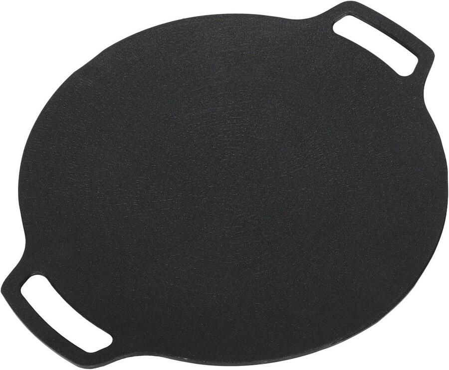 Grill Pan Baking Tray Buiten Koken Antiaanbaklaag 25cm Zwart
