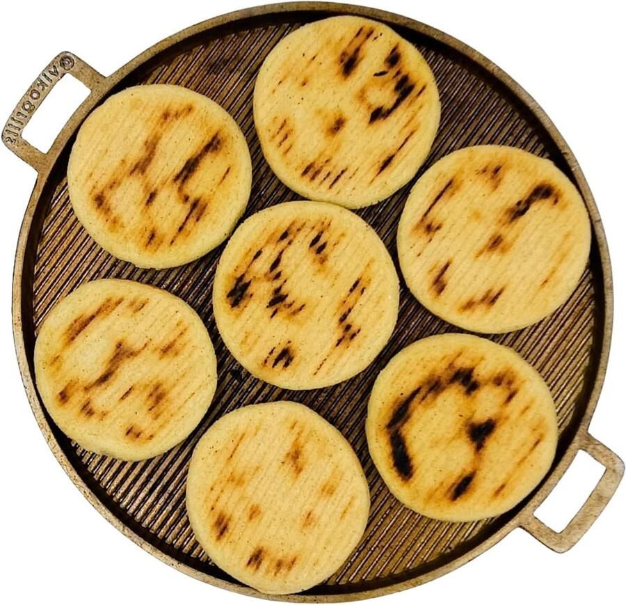 Grill Pan Bakplaat Lekker Koken Anti-aanbaklaag 30 cm Diameter Zwart