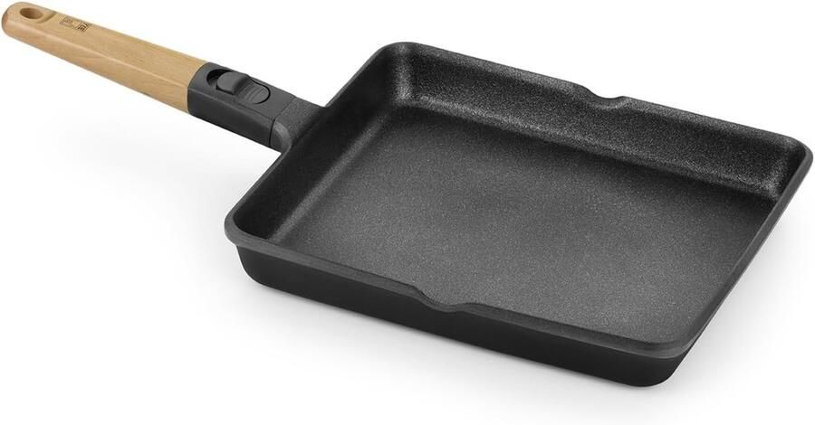 Glanzend Grillrooster van Gegoten Aluminium 28 cm Geschikt voor Inductie