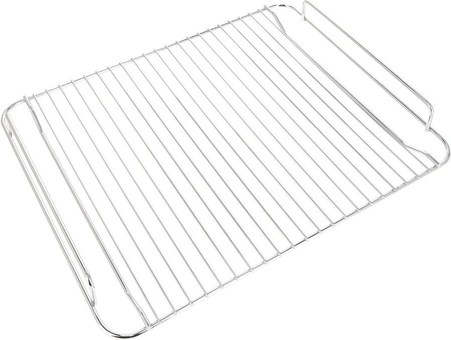 Grill Pan Rooster Oven Rek Koken in Oven Universeel Model 415 x 330mm Zilverkleurig