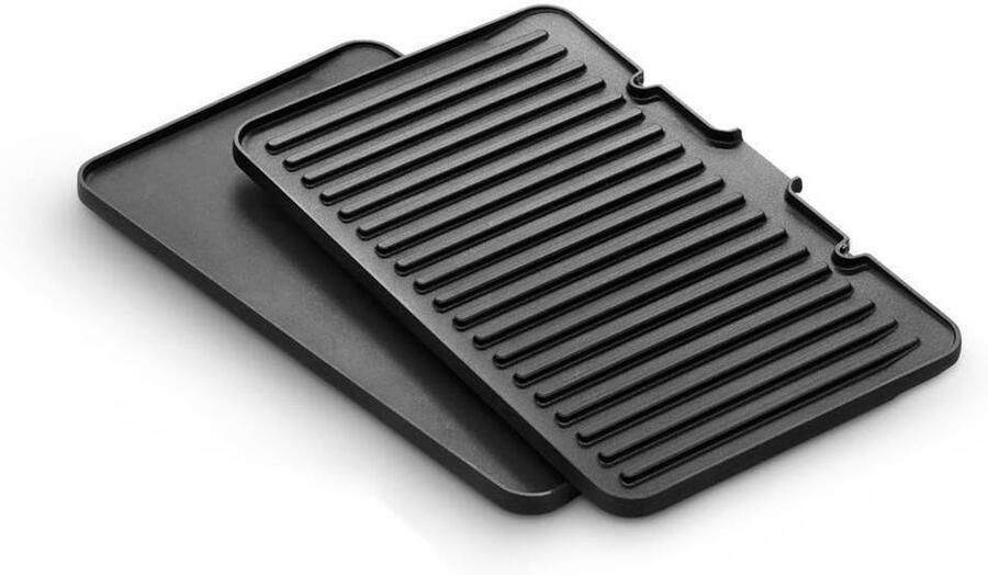 Grill Platen Set Accessoire Keuken Binnen Grillen Vaatwasserbestendig 37 x 5 x 23 cm