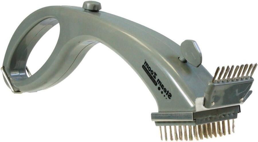 Grill Reiniger Grillborstel Stoom Barbecue Schoonmaken Reinigt Met Stoom Handbediend Zwart