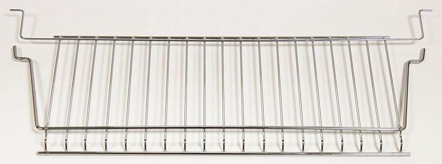 Grill Rooster Barbecue Onderdeel Buiten Koken Specifiek Ontwerp 60 x 25 x 3 cm Grijs