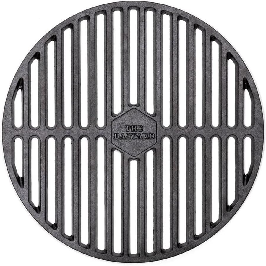 Grill Rooster BBQ Accessoire Buiten Koken Gietijzeren Kwaliteit Medium 40cm Zwart