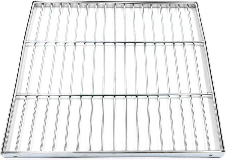 Grill Rooster Buiten Koken Buiten Grillen Roestvrij Staal 47x47cm Zilverkleurig - Foto 2