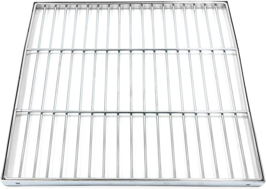 Grill Rooster Buiten Koken Vuurplaats Accessoire Roestvrij Staal 47x47cm Zilver